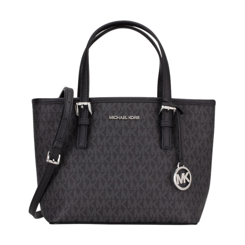 Bolsa Michael Kors Jet Set Travel Extra-Small Logo Top-Zip Tote Bag
