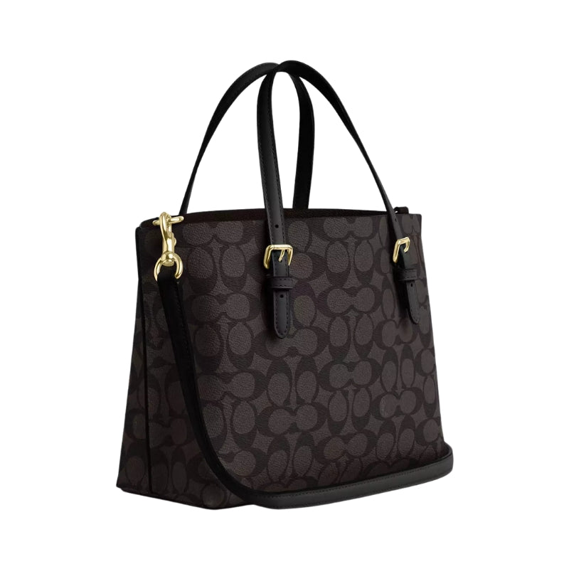 Bolsa Coach Mollie Tote Bag 25 In Signature Canvas