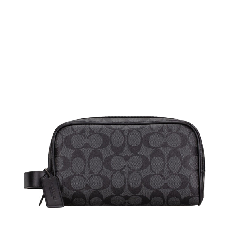 Sobaquera Coach Small Travel Kit In Signature Canvas