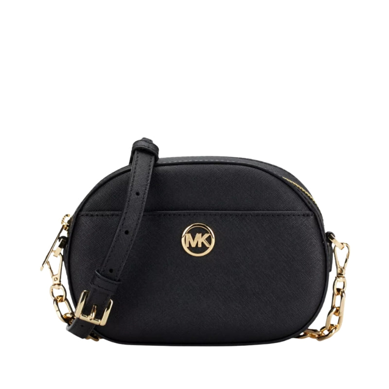 Bolsa Michael Kors Jet Set Glam Saffiano Small Front Pocket