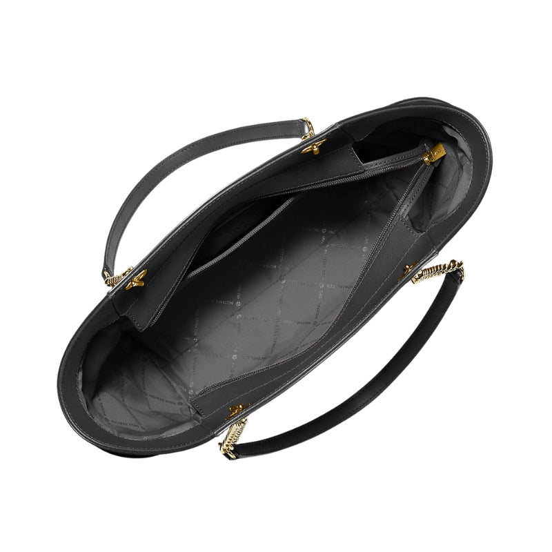 Bolsa Michael Kors Jet Set Large Saffiano Leather Shoulder Bag