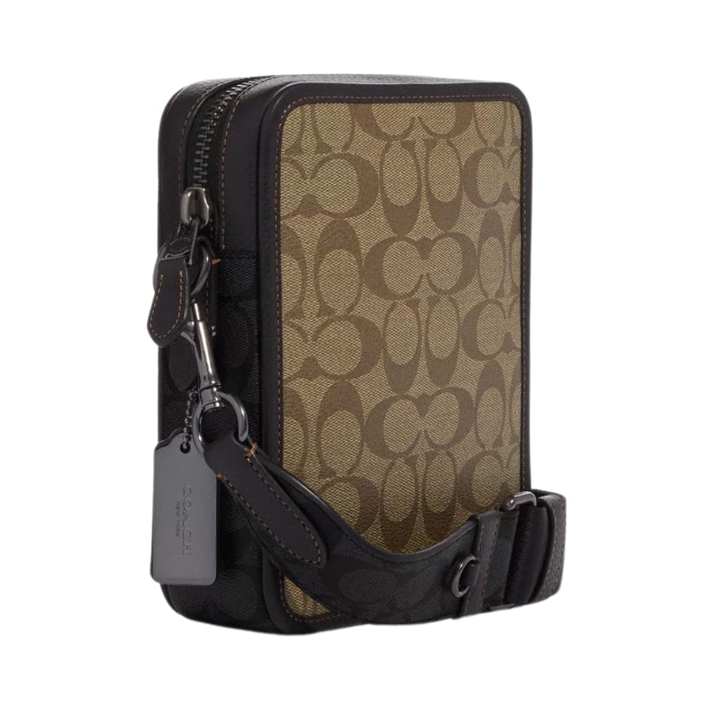 Bandolera Coach Sullivan Crossbody In Blocked Signature Canvas