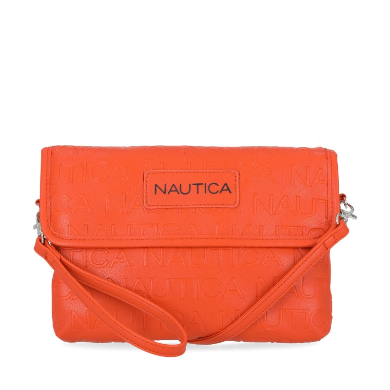 Bolsa Nautica Embossed Crossbody Wristlet