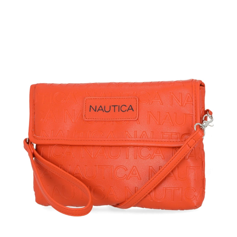 Bolsa Nautica Embossed Crossbody Wristlet