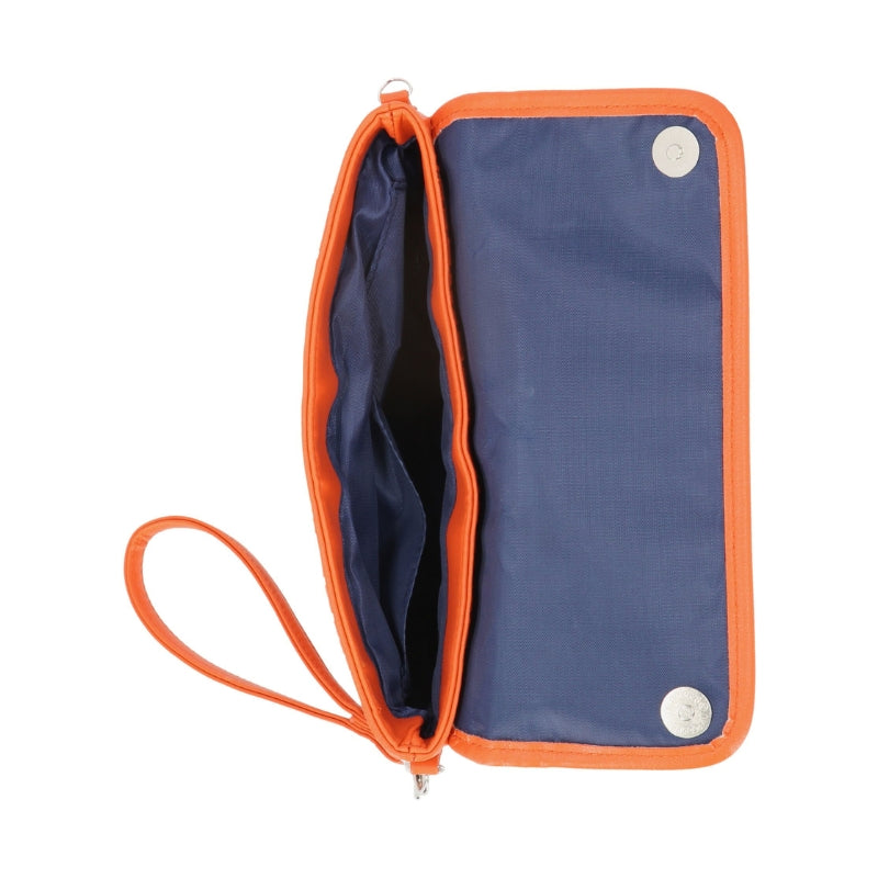 Bolsa Nautica Embossed Crossbody Wristlet