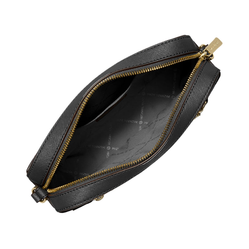 Bolsa Michael Kors Jet Set Large Saffiano Leather Crossbody Bag