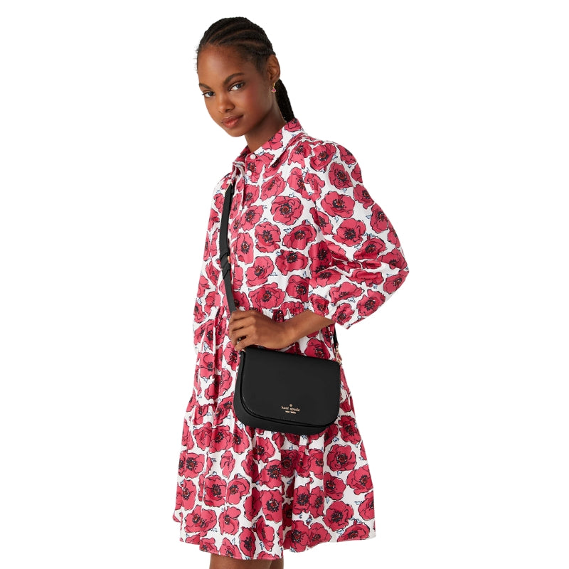 Bolsa Kate Spade Madison Saffiano Leather Saddle Bag