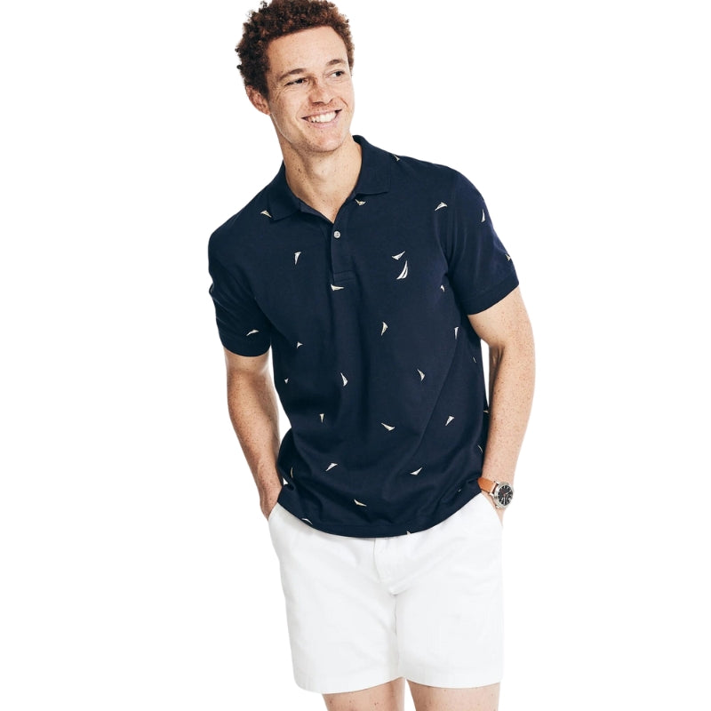 Playera Tipo Polo Nautica Classic Fit Printed Polo