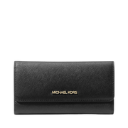 Cartera Michael Kors Jet Set Travel Crossgrain Leather Tri-Fold Wallet