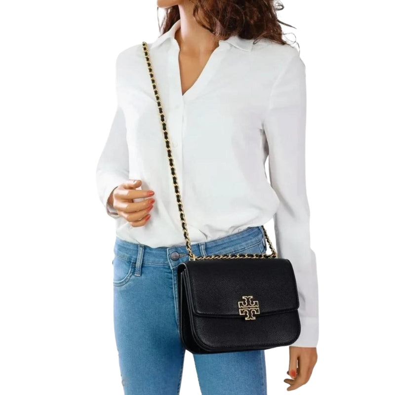 Bolsa Tory Burch Britten Small Adjustable Shoulder Crossbody Bag