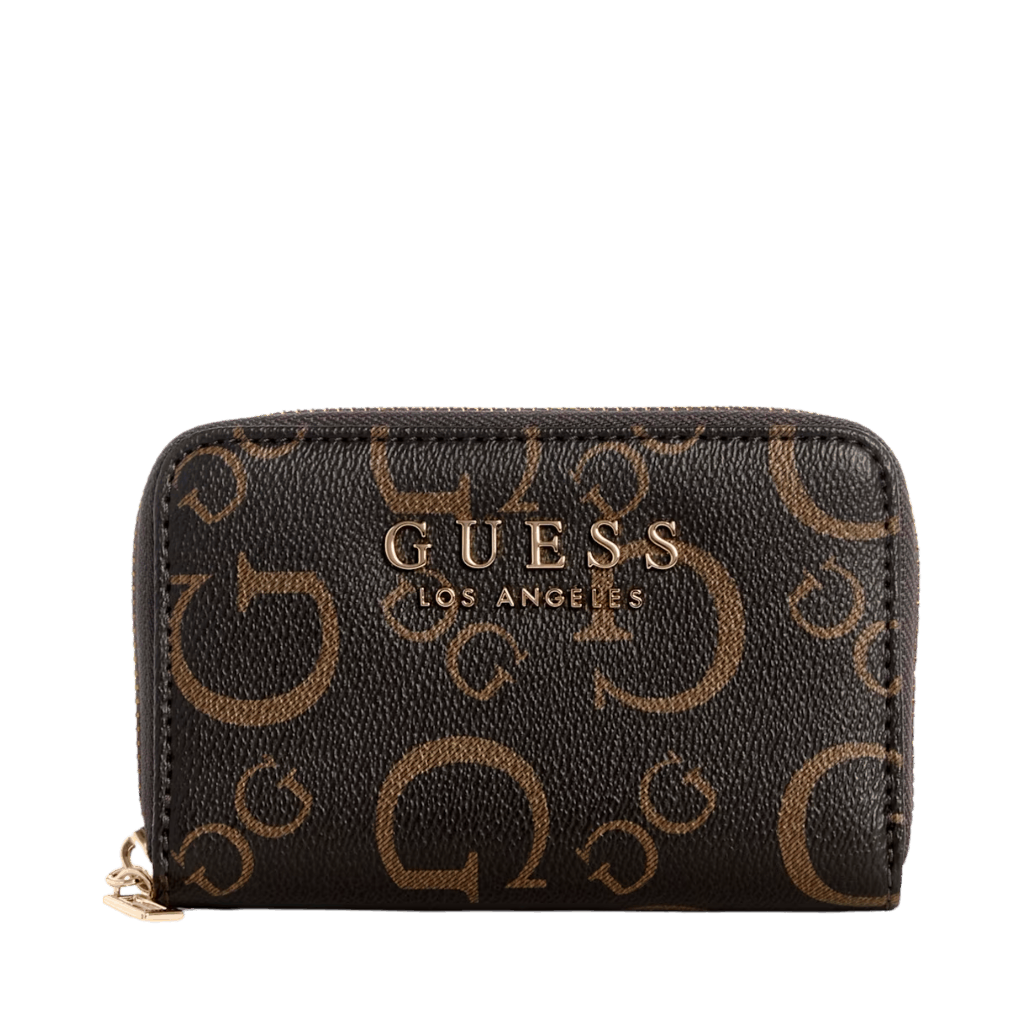 Monedero Guess Saffron Logo Zip Wallet