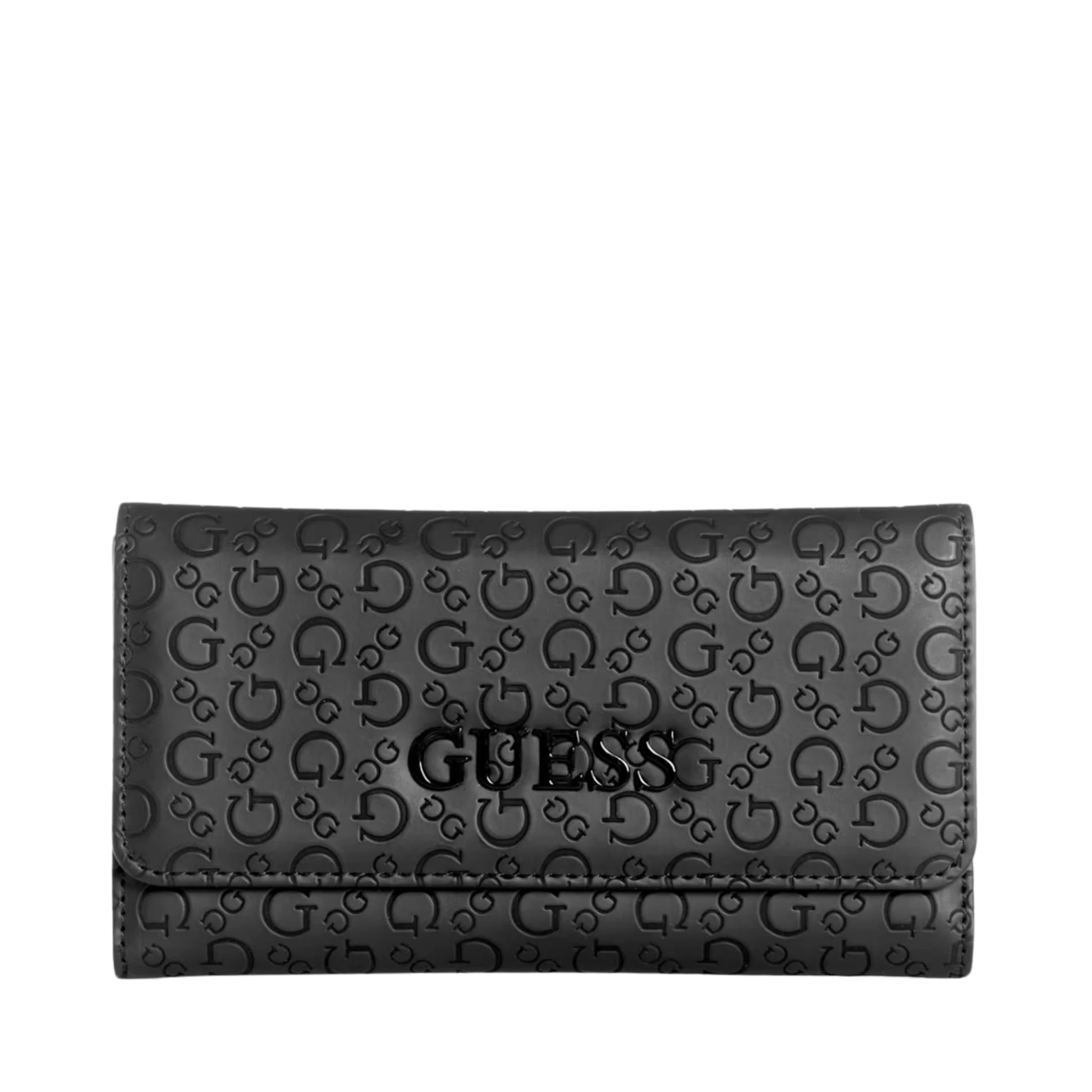 Cartera Guess Bowie Debossed Logo Slim Clutch Wallet