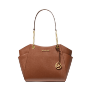 Bolsa Michael Kors Jet Set Large Saffiano Leather Shoulder Bag