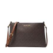Bolsa Michael Kors Trisha Medium Logo Crossbody Bag