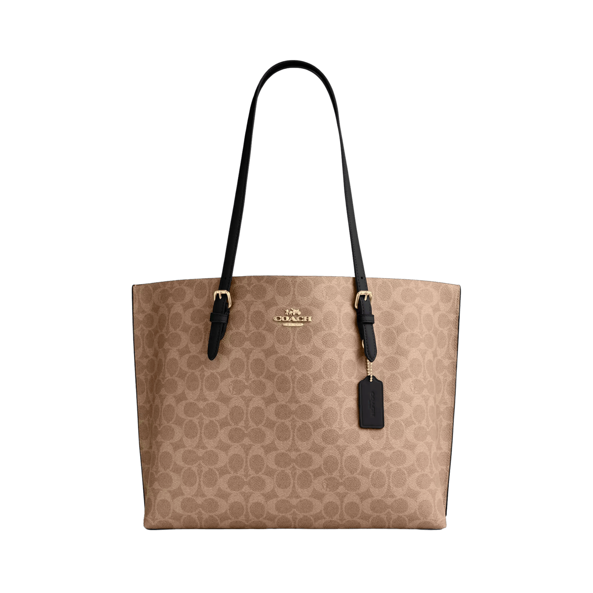 Bolsa Coach Mollie Tote Bag In Signature Canvas