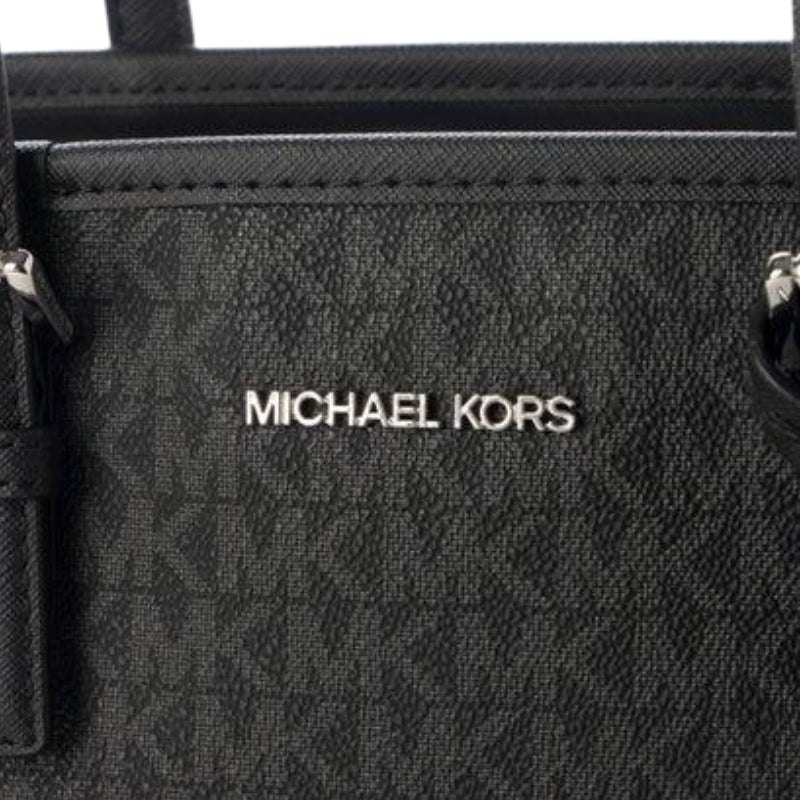 Bolsa Michael Kors Jet Set Travel Extra-Small Logo Top-Zip Tote Bag