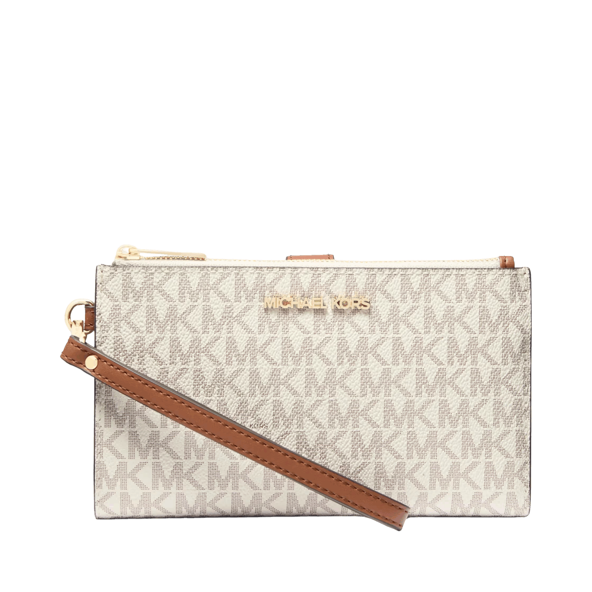 Cartera Michael Kors Jet Set Travel Signature Logo Smartphone Wallet