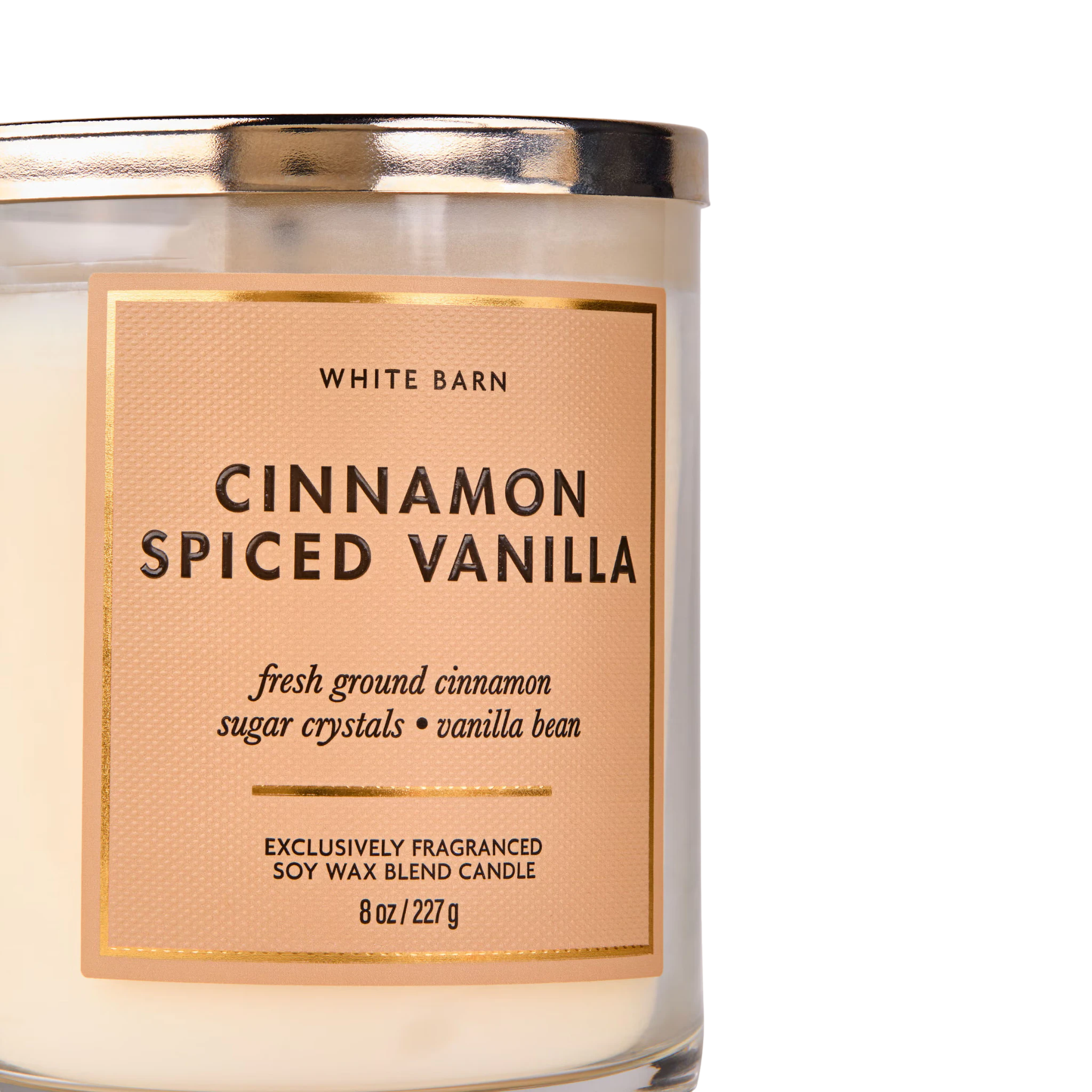 Cinnamon Spiced Vanilla - Vela mediana