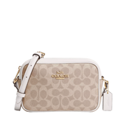Bolsa Coach Mini Jamie Camera Bag In Signature Canvas