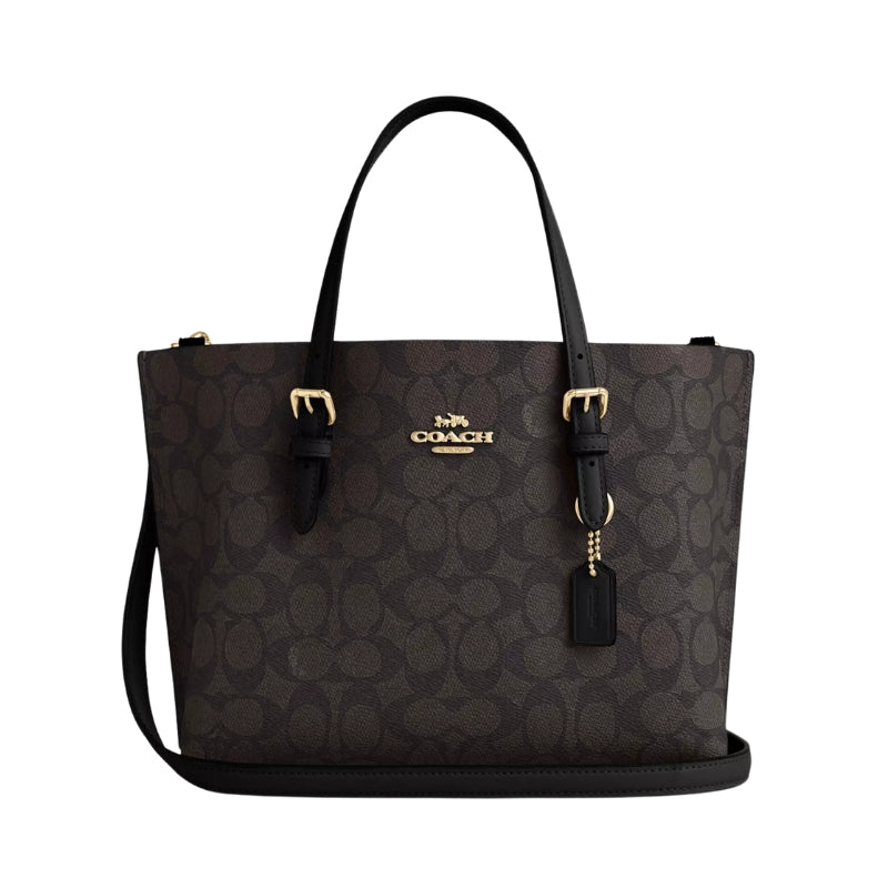 Bolsa Coach Mollie Tote Bag 25 In Signature Canvas