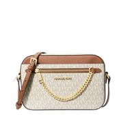 Bolsa Michael Kors Jet Set Large Logo Crossbody Bag