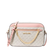 Bolsa Michael Kors Jet Set Large Logo Crossbody Bag