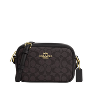 Bolsa Coach Mini Jamie Camera Bag In Signature Canvas