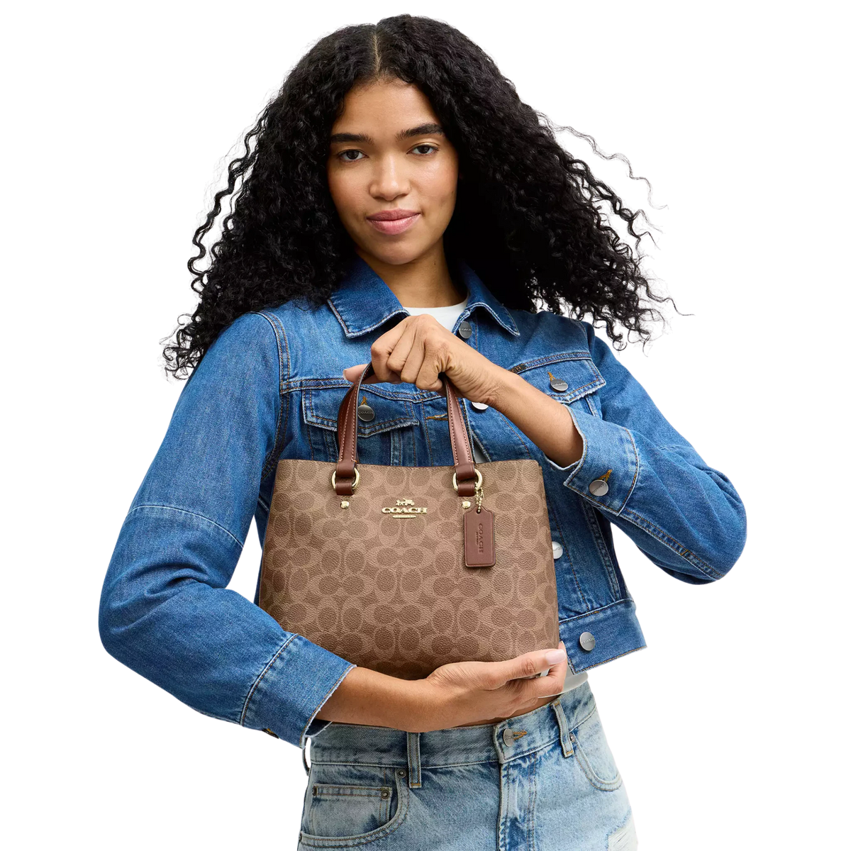 Bolsa Coach Station Carryall In Signature Canvas