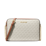 Bolsa Michael Kors Jet Set Large Printed Logo Crossbody Bag