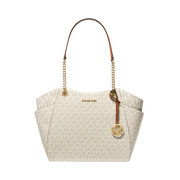 Bolsa Michael Kors Jet Set Large Signature Logo Shoulder Bag