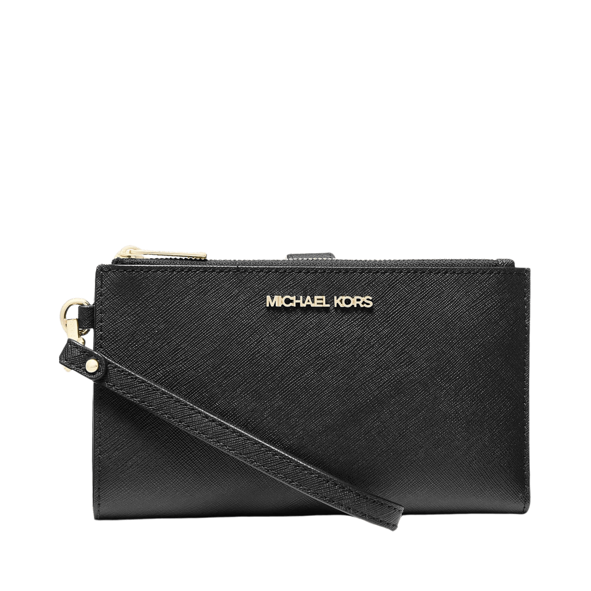 Cartera Michael Kors Jet Set Large Leather Smartphone Wristlet Wallet