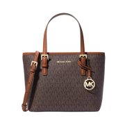 Bolsa Michael Kors Jet Set Travel Extra-Small Logo Top-Zip Tote Bag