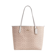 Bolsa Coach City Tote In Signature Canvas