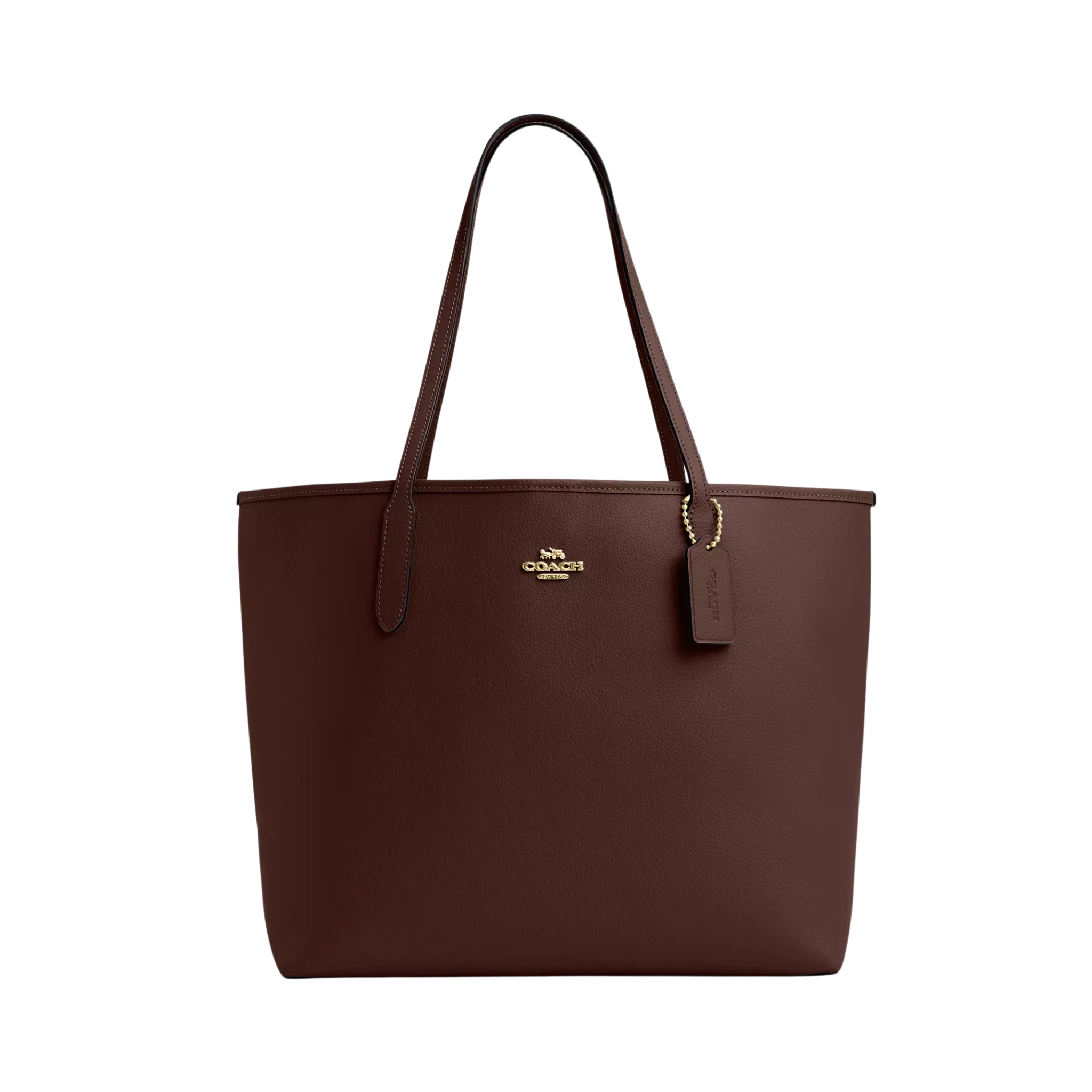 Bolsa Coach City Tote In Double Face Leather