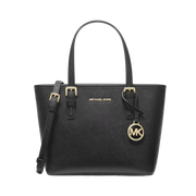 Bolsa Michael Kors Jet Set Travel Extra-Small Saffiano Leather Top-Zip Tote Bag