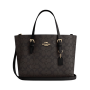 Bolsa Coach Mollie Tote Bag 25 In Signature Canvas