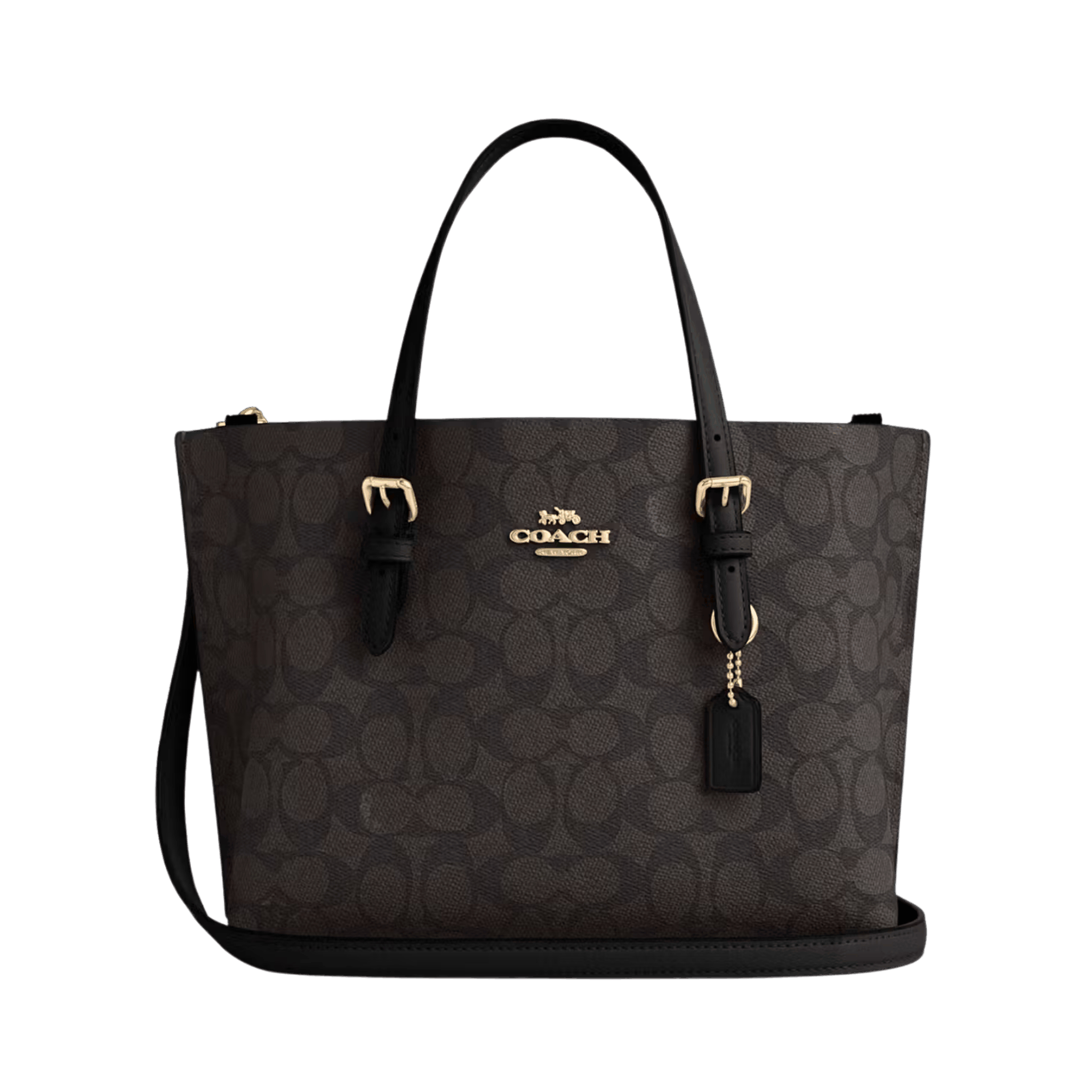 Bolsa Coach Mollie Tote Bag 25 In Signature Canvas