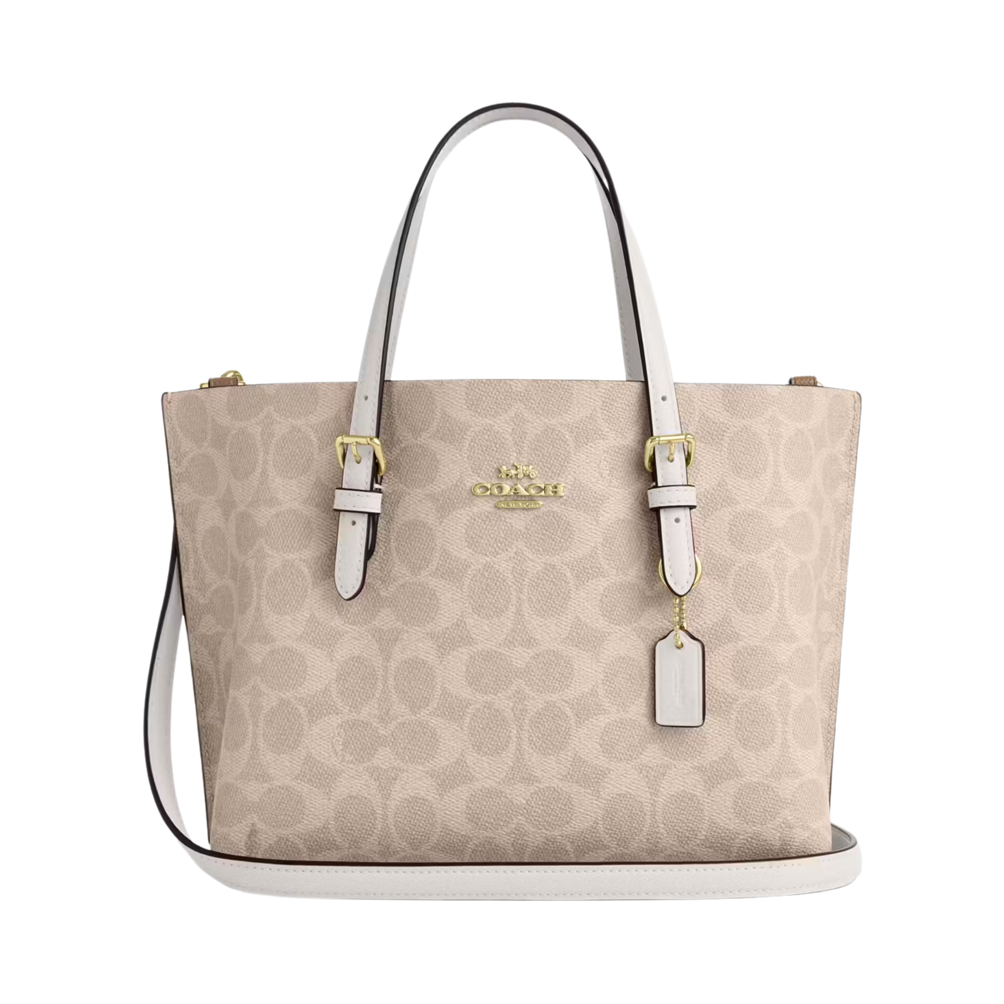 Bolsa Coach Mollie Tote Bag 25 In Signature Canvas