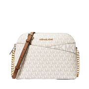 Bolsa Michael Kors Jet Set Travel Medium Logo Dome Crossbody Bag