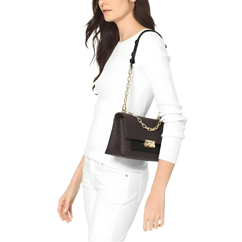 Bolsa Michael Kors Cece Medium Logo Shoulder Bag