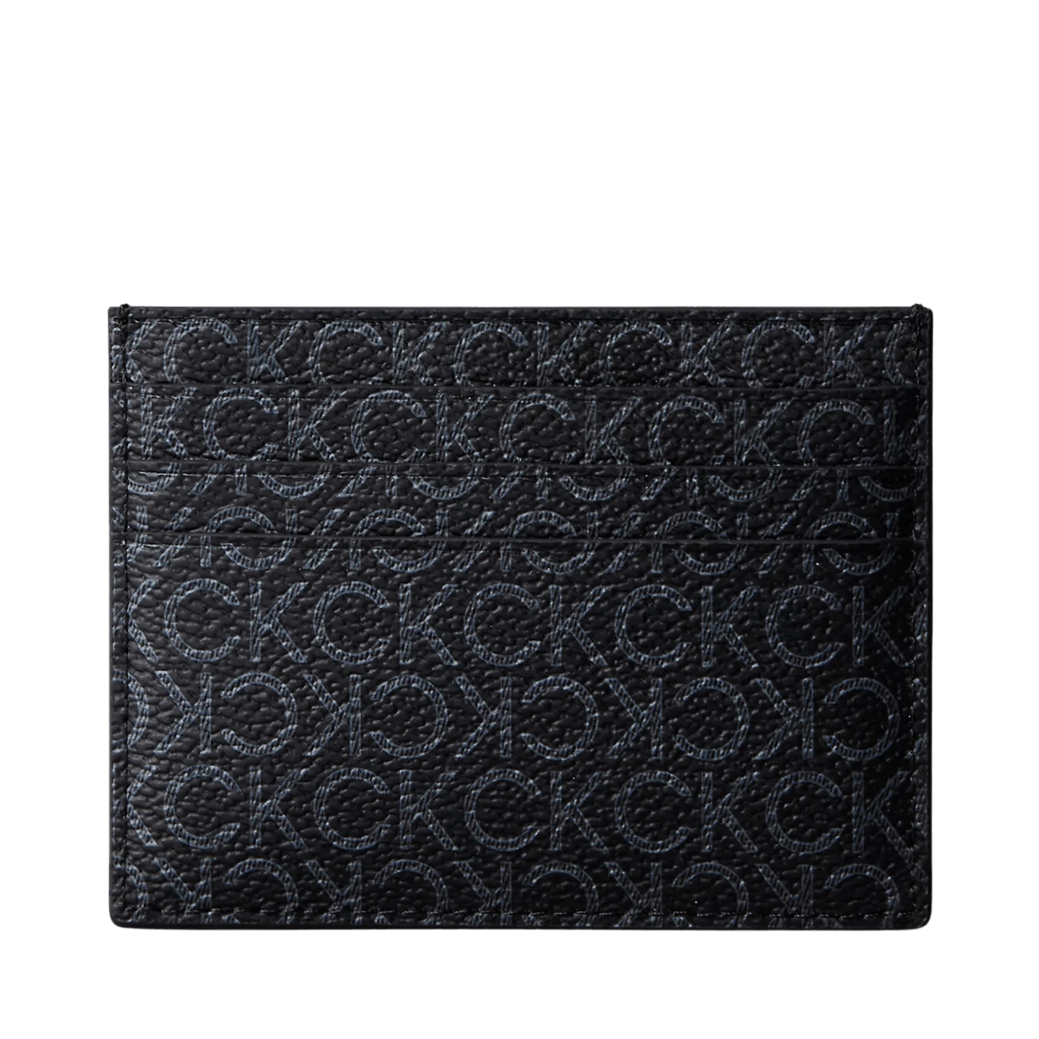 Tarjetero Calvin Klein Pebbled Monogram Card Case