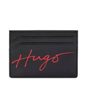 Tarjetero Hugo Handwritten Logo Card Holder