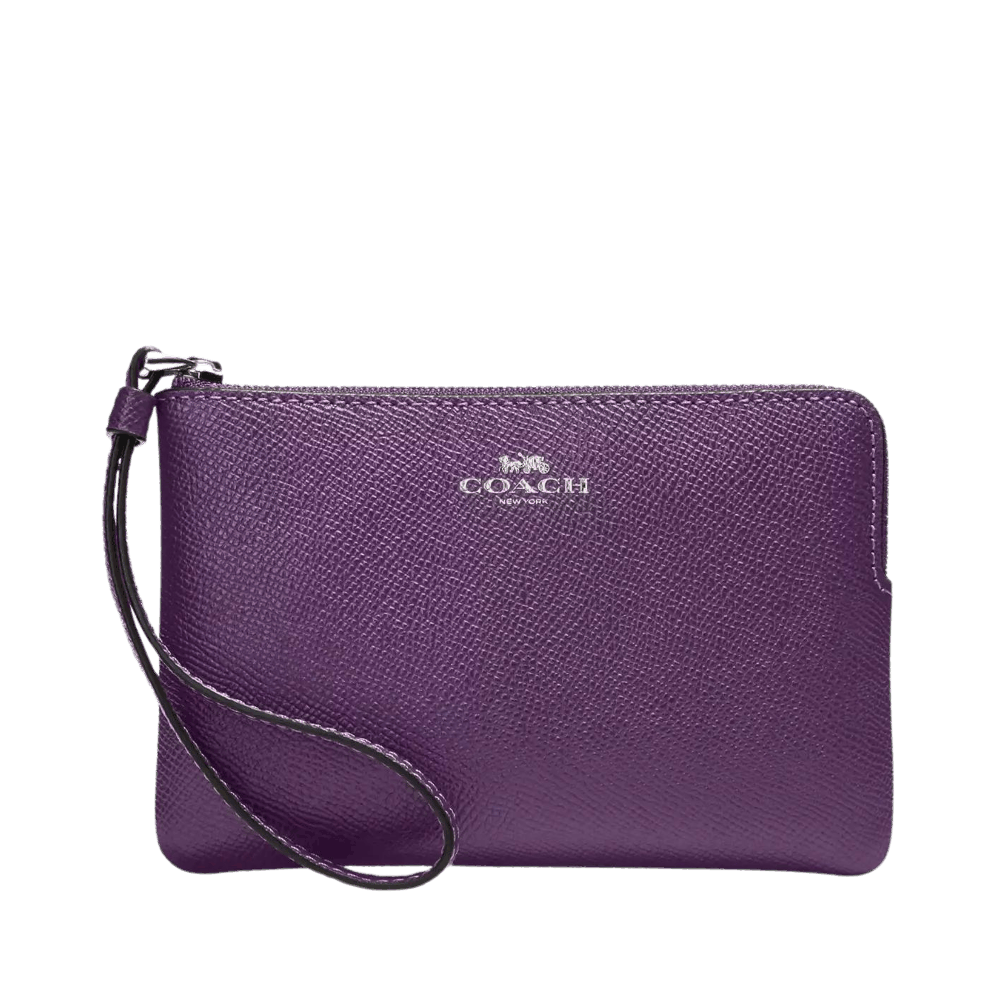 Monedero Coach Corner Zip Wristlet