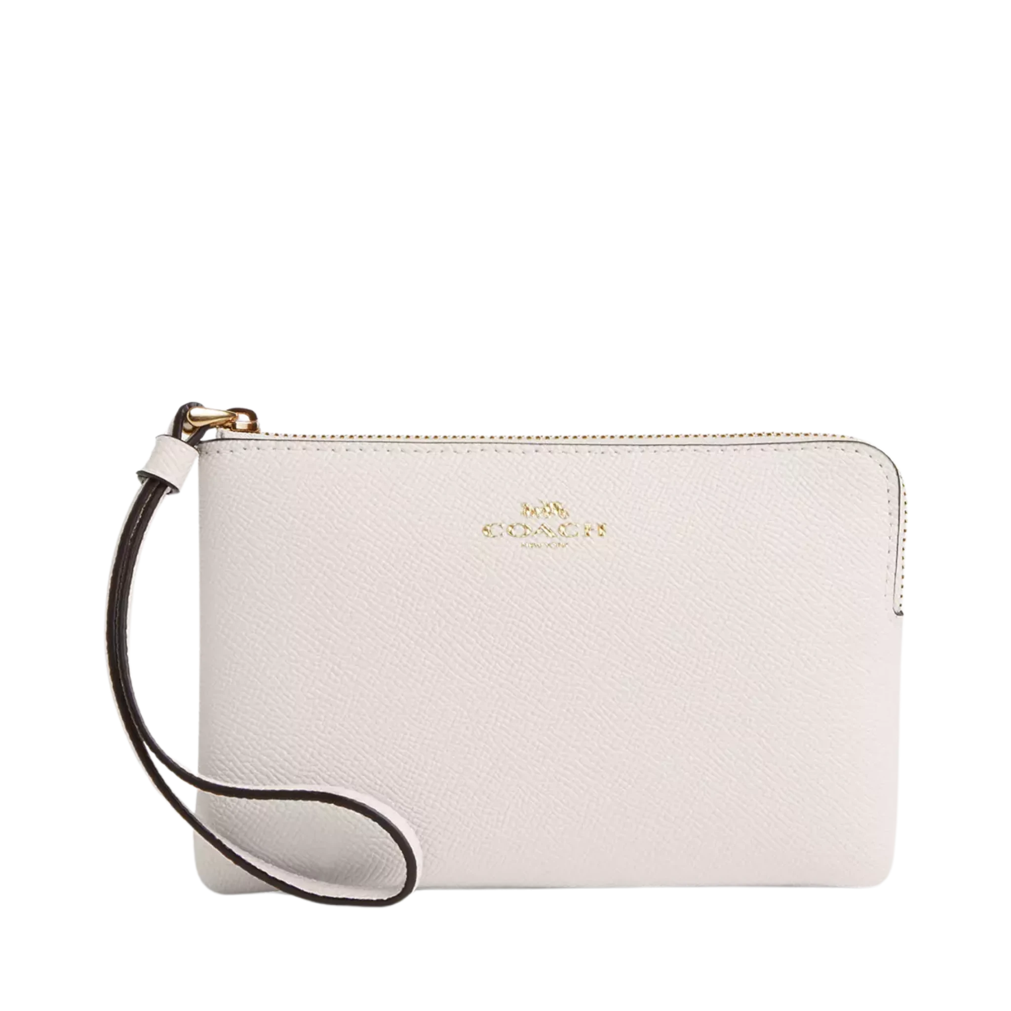 Monedero Coach Corner Zip Wristlet