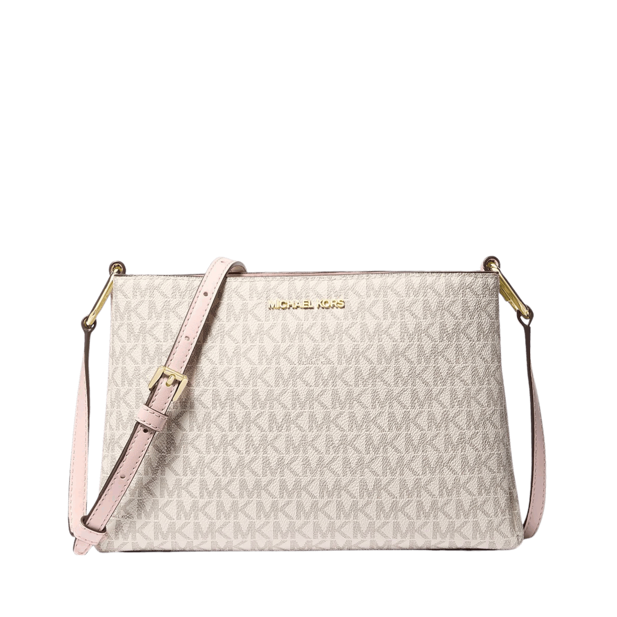 Bolsa Michael Kors Trisha Medium Logo Crossbody Bag