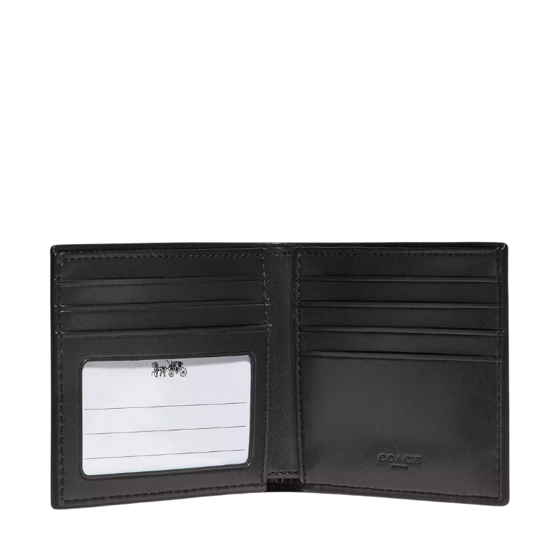 Cartera Coach Id Billfold Wallet In Signature Canvas