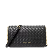 Bolsa Michael Kors Jet Set Medium Woven Crossbody Bag