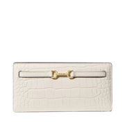 Cartera Michael Kors Carson Large Crocodile Embossed Wallet