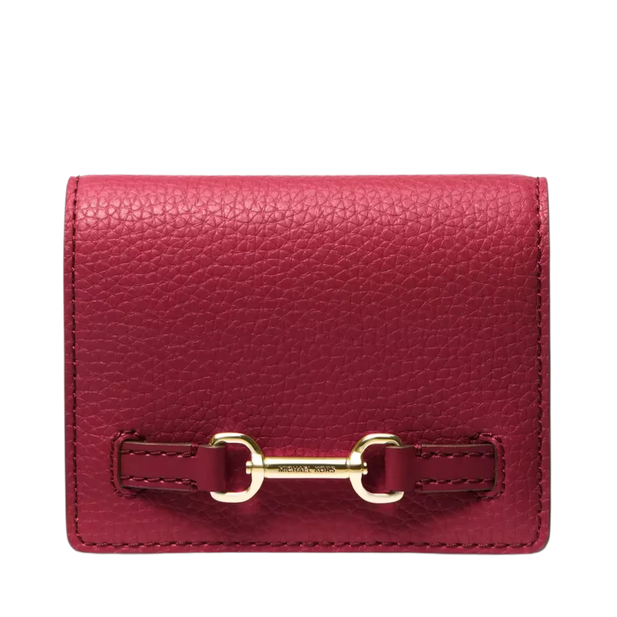 Cartera Michael Kors Carson Small Pebbled Leather Wallet