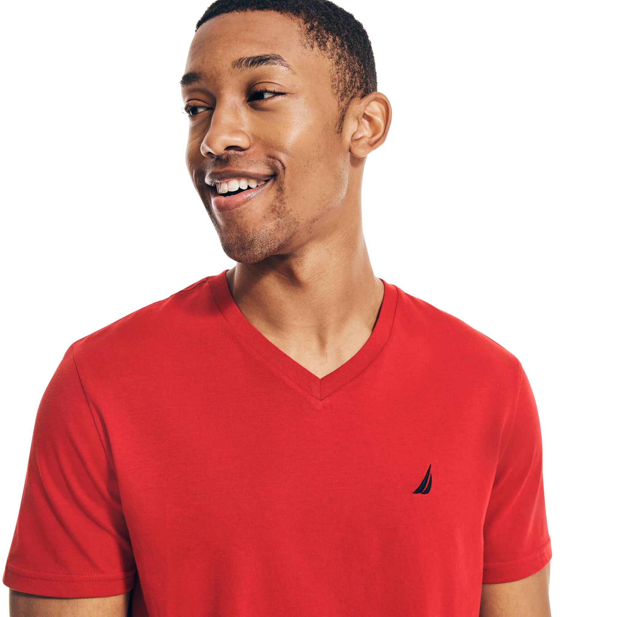 Playera Nautica Solid V-Neck T-Shirt